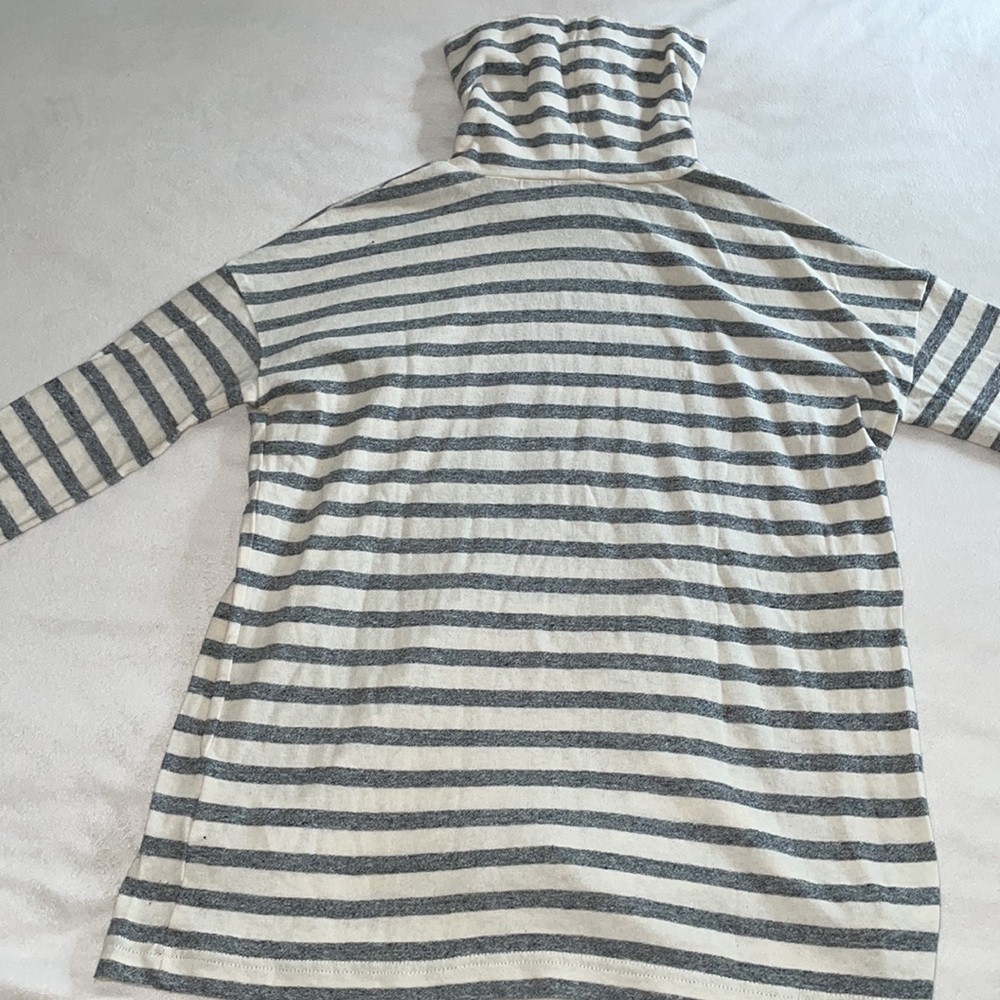 J. CREW Striped Turtleneck Top - Picture 8 of 8